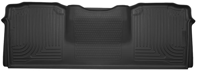 Ram Dodge Ram Mega Cab Floor Mats - Rear - Husky Liners - X-Act Contour - Black - `10-`15